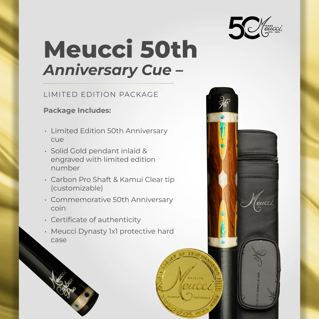 Meucci 50th Anniversary Limited Edition Cue - Image 8
